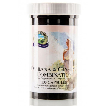 Complexe de damiana et de ginseng 100 gélules