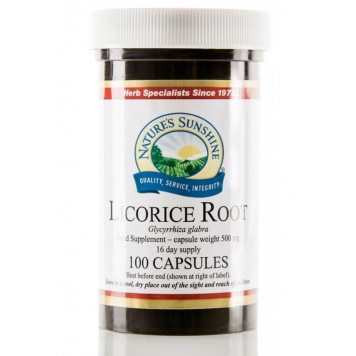 Complément alimentaire à base de racine de réglisse NSP