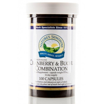 Complexe à base de canneberge et de barosma 100 gélules