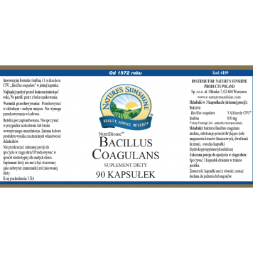 Bacillus coagulans (Bacillus coagulans) probiotique 