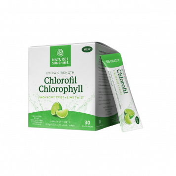 Chlorophylle en sachet au goût de citron vert