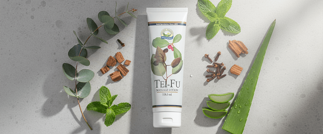 Tei fu massage lotion